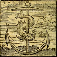 Picture 148 of 216 from Emblemata v. c. Andreae Alciati Mediolanensis iurisconsulti : cum facili & compe[n]diosa explicatione, qua obscura illustrantur, dubiáque omnia solvuntur (1584), leaf 315