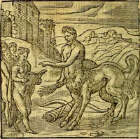 Picture 150 of 216 from Emblemata v. c. Andreae Alciati Mediolanensis iurisconsulti : cum facili & compe[n]diosa explicatione, qua obscura illustrantur, dubiáque omnia solvuntur (1584), leaf 319