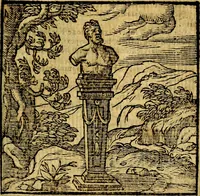 An illustration from Emblemata v. c. Andreae Alciati Mediolanensis iurisconsulti : cum facili & compe[n]diosa explicatione, qua obscura illustrantur, dubiáque omnia solvuntur (1584)