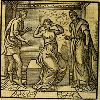 An illustration from Emblemata v. c. Andreae Alciati Mediolanensis iurisconsulti : cum facili & compe[n]diosa explicatione, qua obscura illustrantur, dubiáque omnia solvuntur (1584)