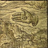 Picture 20 of 216 from Emblemata v. c. Andreae Alciati Mediolanensis iurisconsulti : cum facili & compe[n]diosa explicatione, qua obscura illustrantur, dubiáque omnia solvuntur (1584), leaf 53