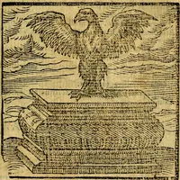 An illustration from Emblemata v. c. Andreae Alciati Mediolanensis iurisconsulti : cum facili & compe[n]diosa explicatione, qua obscura illustrantur, dubiáque omnia solvuntur (1584)