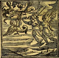 An illustration from Emblemata v. cl. Andreae Alciati : cū imaginibus plerisque restitutis ad mentem auctoris (1618)