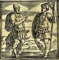 Picture 67 of 298 from Emblemata v. cl. Andreae Alciati : cū imaginibus plerisque restitutis ad mentem auctoris (1618), leaf 134