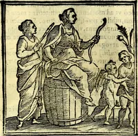 An illustration from Emblemata v. cl. Andreae Alciati : cū imaginibus plerisque restitutis ad mentem auctoris (1618)