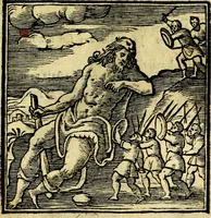 Picture 92 of 298 from Emblemata v. cl. Andreae Alciati : cū imaginibus plerisque restitutis ad mentem auctoris (1618), leaf 162