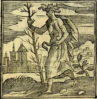 An illustration from Emblemata v. cl. Andreae Alciati : cū imaginibus plerisque restitutis ad mentem auctoris (1618)