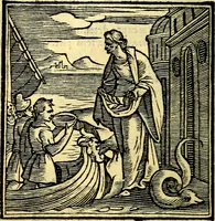 An illustration from Emblemata v. cl. Andreae Alciati : cū imaginibus plerisque restitutis ad mentem auctoris (1618)