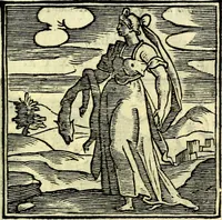 An illustration from Emblemata v. cl. Andreae Alciati : cū imaginibus plerisque restitutis ad mentem auctoris (1618)