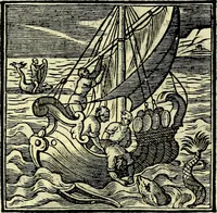 Picture 132 of 298 from Emblemata v. cl. Andreae Alciati : cū imaginibus plerisque restitutis ad mentem auctoris (1618), leaf 210