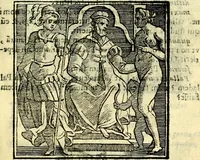 An illustration from Emblemata v. cl. Andreae Alciati : cū imaginibus plerisque restitutis ad mentem auctoris (1618)