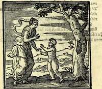 An illustration from Emblemata v. cl. Andreae Alciati : cū imaginibus plerisque restitutis ad mentem auctoris (1618)