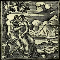 An illustration from Emblemata v. cl. Andreae Alciati : cū imaginibus plerisque restitutis ad mentem auctoris (1618)