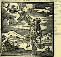 An illustration from Emblemata v. cl. Andreae Alciati : cū imaginibus plerisque restitutis ad mentem auctoris (1618)