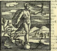 Picture 180 of 298 from Emblemata v. cl. Andreae Alciati : cū imaginibus plerisque restitutis ad mentem auctoris (1618), leaf 268
