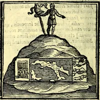 Picture 196 of 298 from Emblemata v. cl. Andreae Alciati : cū imaginibus plerisque restitutis ad mentem auctoris (1618), leaf 289