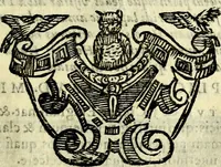 Picture 199 of 298 from Emblemata v. cl. Andreae Alciati : cū imaginibus plerisque restitutis ad mentem auctoris (1618), leaf 292
