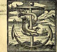 Picture 213 of 298 from Emblemata v. cl. Andreae Alciati : cū imaginibus plerisque restitutis ad mentem auctoris (1618), leaf 309
