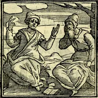 Picture 224 of 298 from Emblemata v. cl. Andreae Alciati : cū imaginibus plerisque restitutis ad mentem auctoris (1618), leaf 322