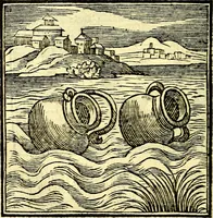 Picture 244 of 298 from Emblemata v. cl. Andreae Alciati : cū imaginibus plerisque restitutis ad mentem auctoris (1618), leaf 345