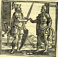 An illustration from Emblemata v. cl. Andreae Alciati : cū imaginibus plerisque restitutis ad mentem auctoris (1618)