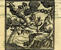 An illustration from Emblemata v. cl. Andreae Alciati : cū imaginibus plerisque restitutis ad mentem auctoris (1618)