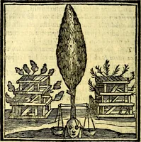 Picture 284 of 298 from Emblemata v. cl. Andreae Alciati : cū imaginibus plerisque restitutis ad mentem auctoris (1618), leaf 409