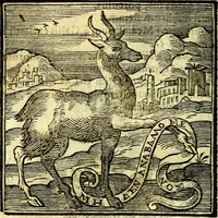 An illustration from Emblemata v. cl. Andreae Alciati : cū imaginibus plerisque restitutis ad mentem auctoris (1618)