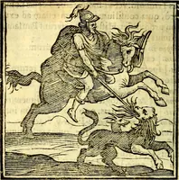 An illustration from Emblemata v. cl. Andreae Alciati : cū imaginibus plerisque restitutis ad mentem auctoris (1618)