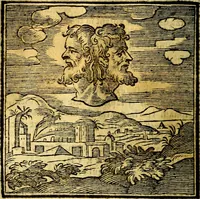 An illustration from Emblemata v. cl. Andreae Alciati : cū imaginibus plerisque restitutis ad mentem auctoris (1618)