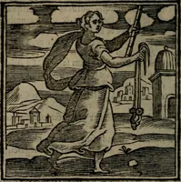 An illustration from Emblemata v. cl. Andreae Alciati : cu imaginibus plerisque restitutis ad mentem auctoris (1618)