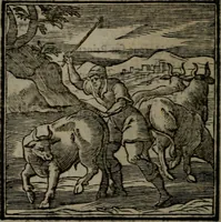 An illustration from Emblemata v. cl. Andreae Alciati : cu imaginibus plerisque restitutis ad mentem auctoris (1618)