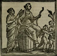 An illustration from Emblemata v. cl. Andreae Alciati : cu imaginibus plerisque restitutis ad mentem auctoris (1618)