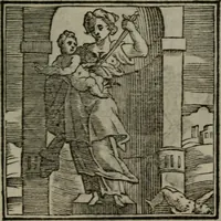An illustration from Emblemata v. cl. Andreae Alciati : cu imaginibus plerisque restitutis ad mentem auctoris (1618)