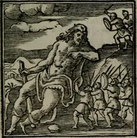 Picture 85 of 256 from Emblemata v. cl. Andreae Alciati : cu imaginibus plerisque restitutis ad mentem auctoris (1618), leaf 162