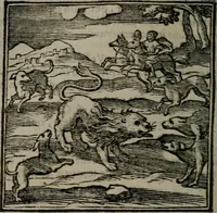 An illustration from Emblemata v. cl. Andreae Alciati : cu imaginibus plerisque restitutis ad mentem auctoris (1618)