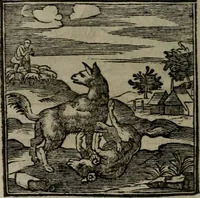 An illustration from Emblemata v. cl. Andreae Alciati : cu imaginibus plerisque restitutis ad mentem auctoris (1618)