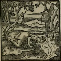 An illustration from Emblemata v. cl. Andreae Alciati : cu imaginibus plerisque restitutis ad mentem auctoris (1618)