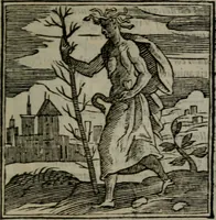 An illustration from Emblemata v. cl. Andreae Alciati : cu imaginibus plerisque restitutis ad mentem auctoris (1618)