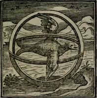 An illustration from Emblemata v. cl. Andreae Alciati : cu imaginibus plerisque restitutis ad mentem auctoris (1618)