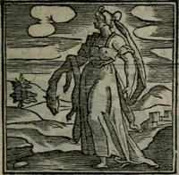 An illustration from Emblemata v. cl. Andreae Alciati : cu imaginibus plerisque restitutis ad mentem auctoris (1618)