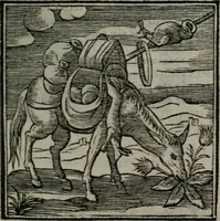 An illustration from Emblemata v. cl. Andreae Alciati : cu imaginibus plerisque restitutis ad mentem auctoris (1618)