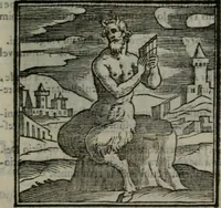 An illustration from Emblemata v. cl. Andreae Alciati : cu imaginibus plerisque restitutis ad mentem auctoris (1618)