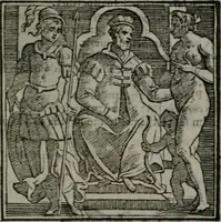 An illustration from Emblemata v. cl. Andreae Alciati : cu imaginibus plerisque restitutis ad mentem auctoris (1618)