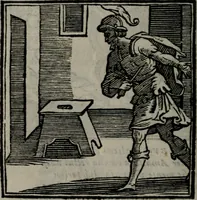 An illustration from Emblemata v. cl. Andreae Alciati : cu imaginibus plerisque restitutis ad mentem auctoris (1618)