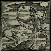 An illustration from Emblemata v. cl. Andreae Alciati : cu imaginibus plerisque restitutis ad mentem auctoris (1618)
