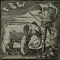 An illustration from Emblemata v. cl. Andreae Alciati : cu imaginibus plerisque restitutis ad mentem auctoris (1618)