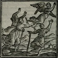 An illustration from Emblemata v. cl. Andreae Alciati : cu imaginibus plerisque restitutis ad mentem auctoris (1618)
