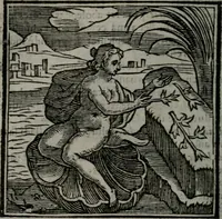 An illustration from Emblemata v. cl. Andreae Alciati : cu imaginibus plerisque restitutis ad mentem auctoris (1618)