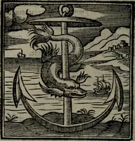 An illustration from Emblemata v. cl. Andreae Alciati : cu imaginibus plerisque restitutis ad mentem auctoris (1618)
